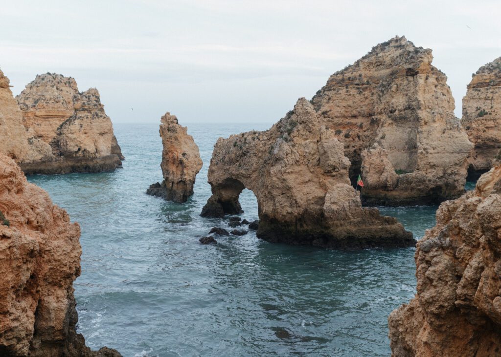 the algarve coast 