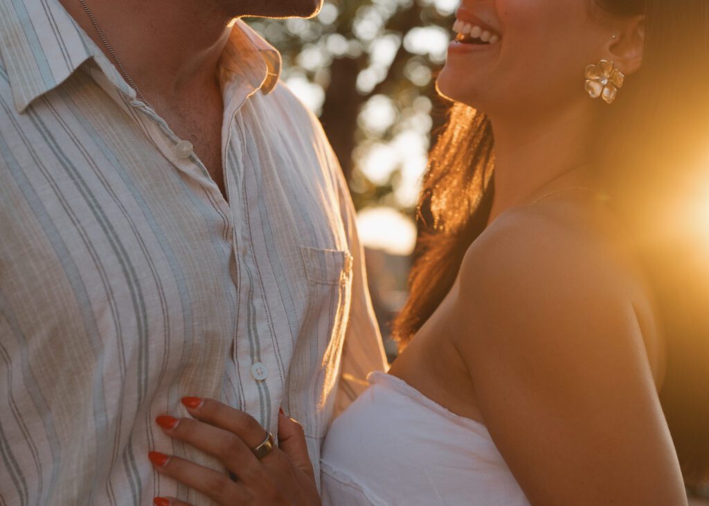 couple enjoying their destination wedding in italy