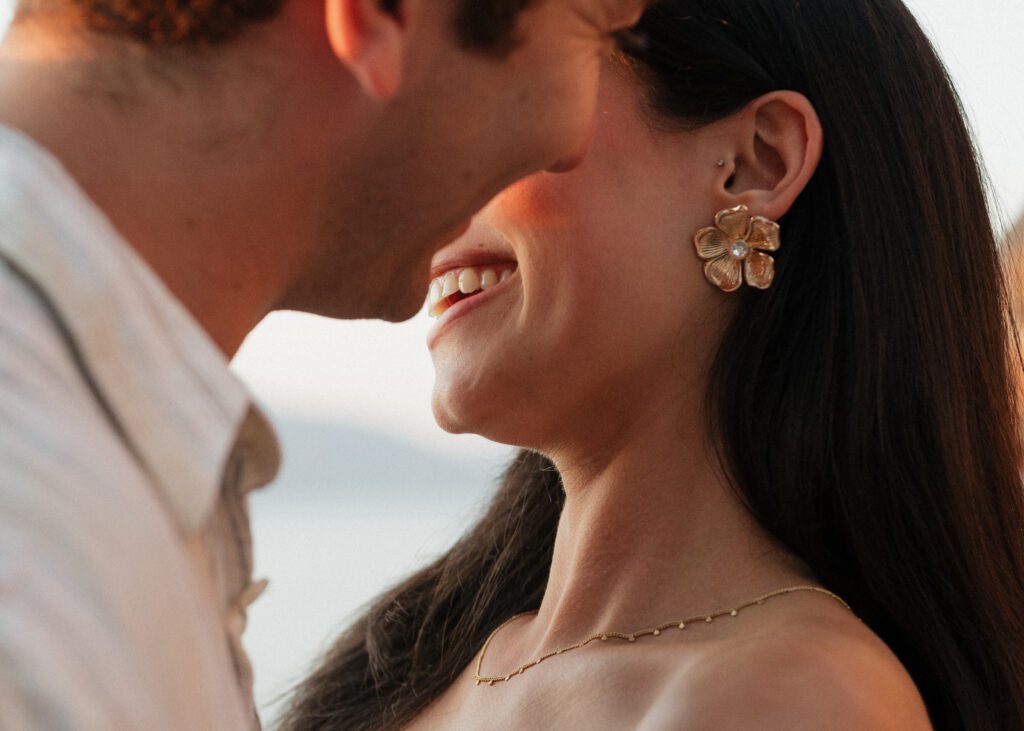 canadian couple during italy elopement